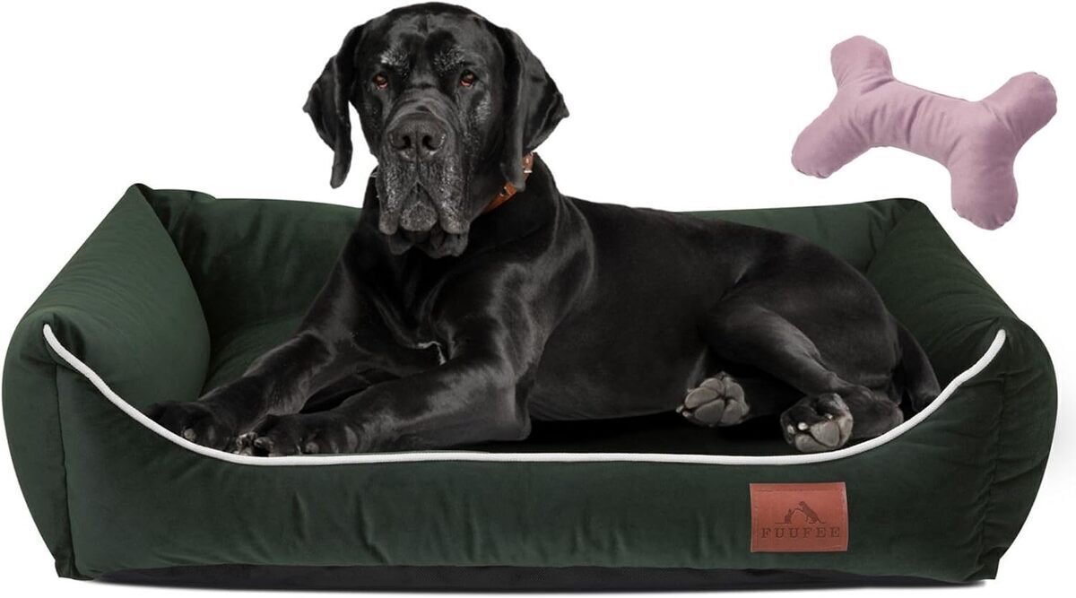 Test du panier chien Fuufee : lit déhoussable et lavable 120 x 90 cm