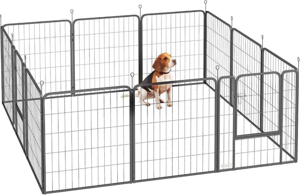 Test du parc pour chien modulable PawHut 12 panneaux