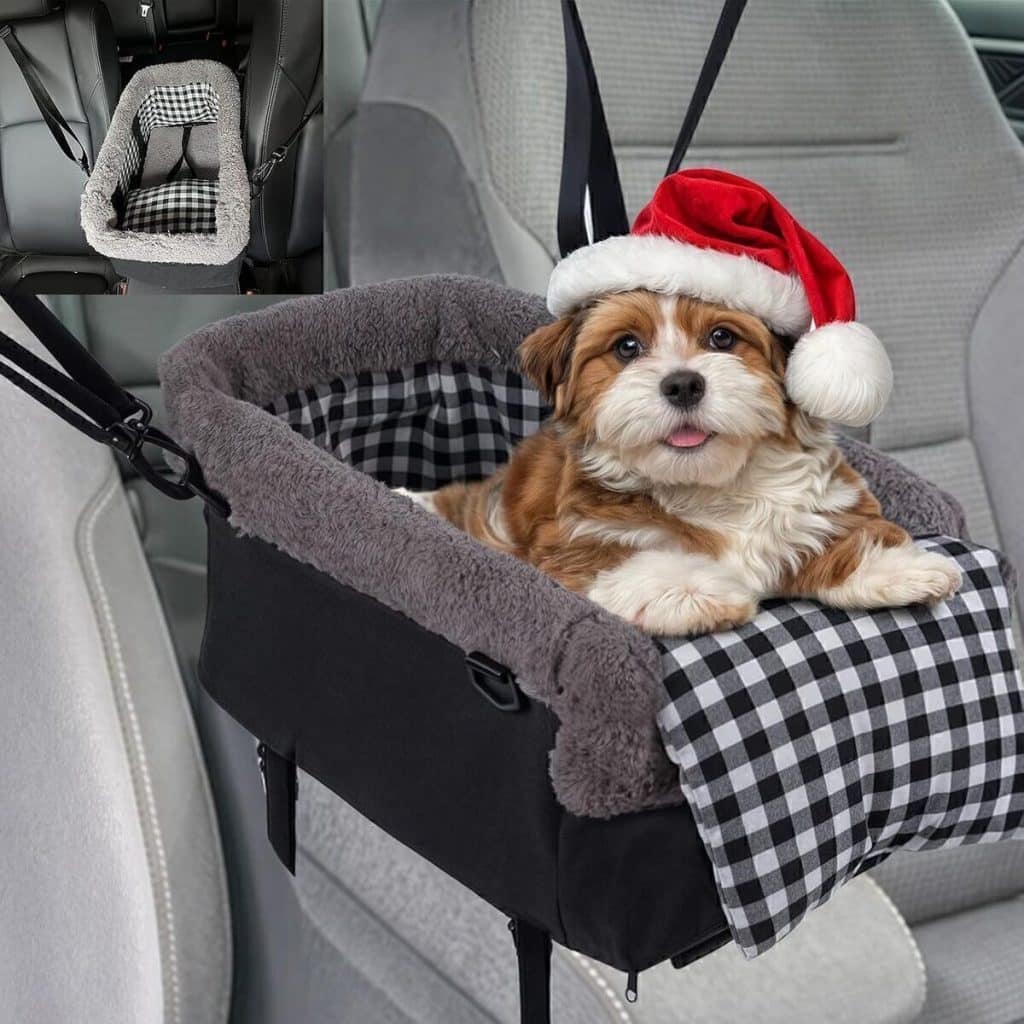 Test du siège auto console pour chien Amremsu : confort et sécurité au rendez-vous