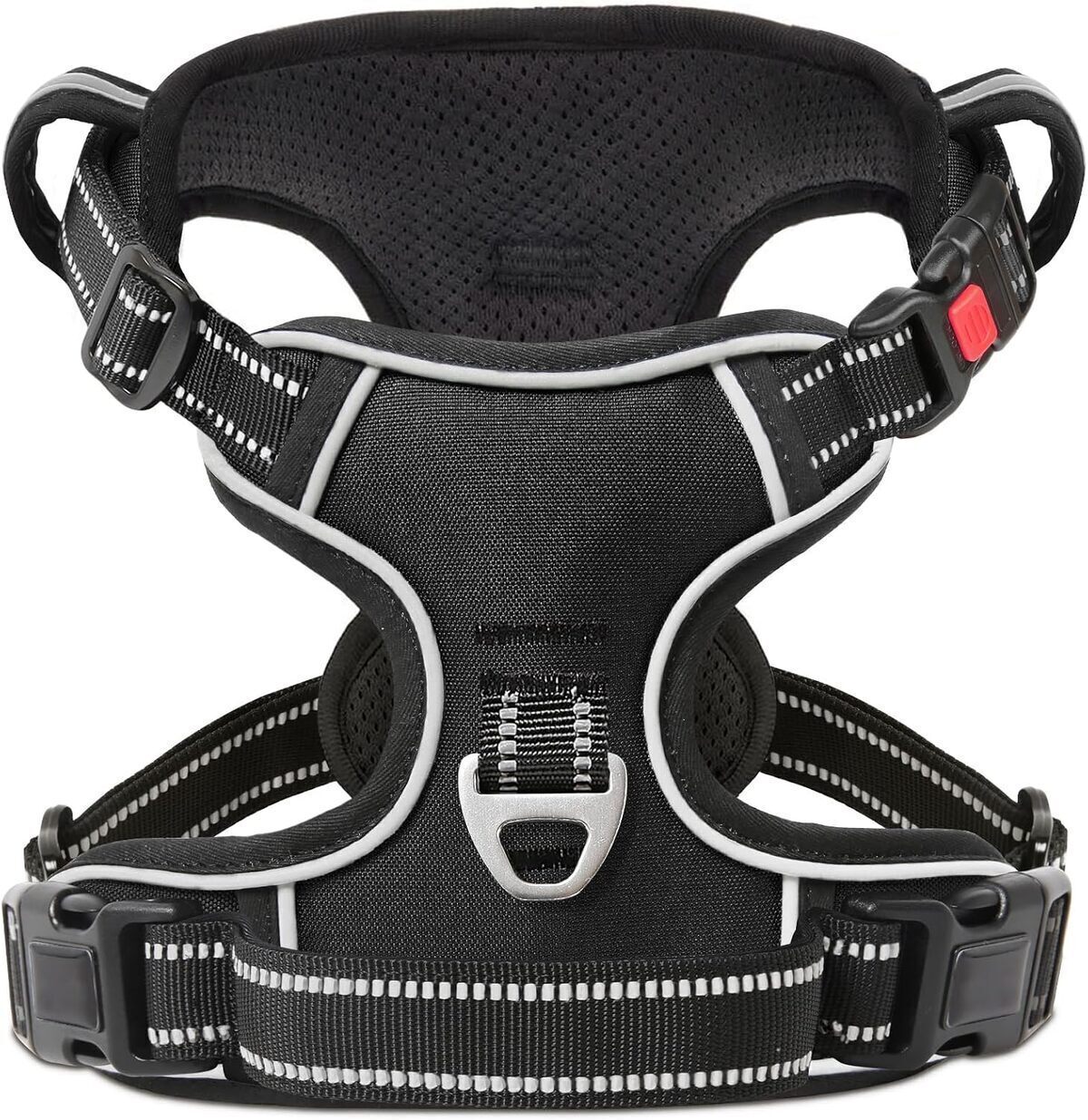 Test : harnais Timos anti-traction orange fleur XS