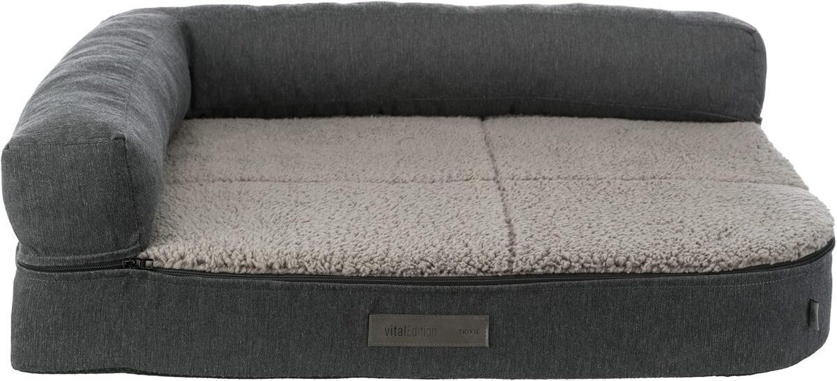 Test : canapé Trixie Vital Bendson 100 × 80 cm, gris foncé/gris