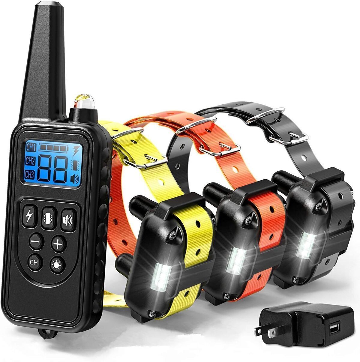 Test du collier de dressage PupPal 800 m 99 niveaux avec LED