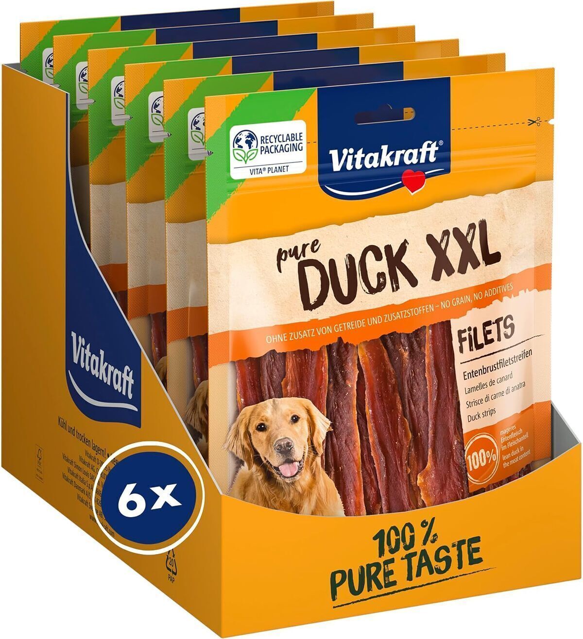 Test Friandises Vitakraft Pure Duck XXL Pour Chiens