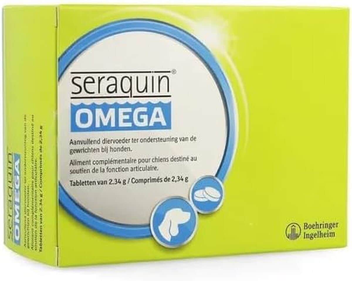 Test seraquin omega chien : 400 comprimés