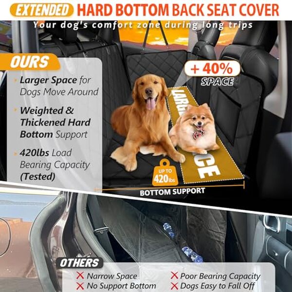 Découvrez notre test complet de la protection voiture Rouwinne pour chien. Espace, confort et sécurité : tous les détails pour bien choisir votre protecteur de siège auto.