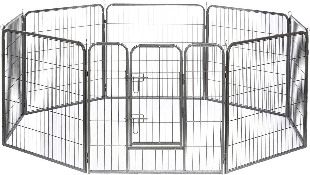 Test : enclos lionto pour chiens et chiots 80x100 cm